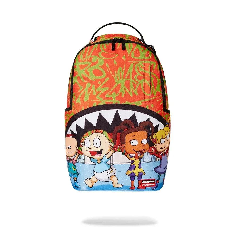 Sprayground Rugrats Curtain Reveal DLXR Backpack Multi Travel Laptop Bag GBS177